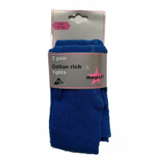 Tights Girls - Royal (2 pack)